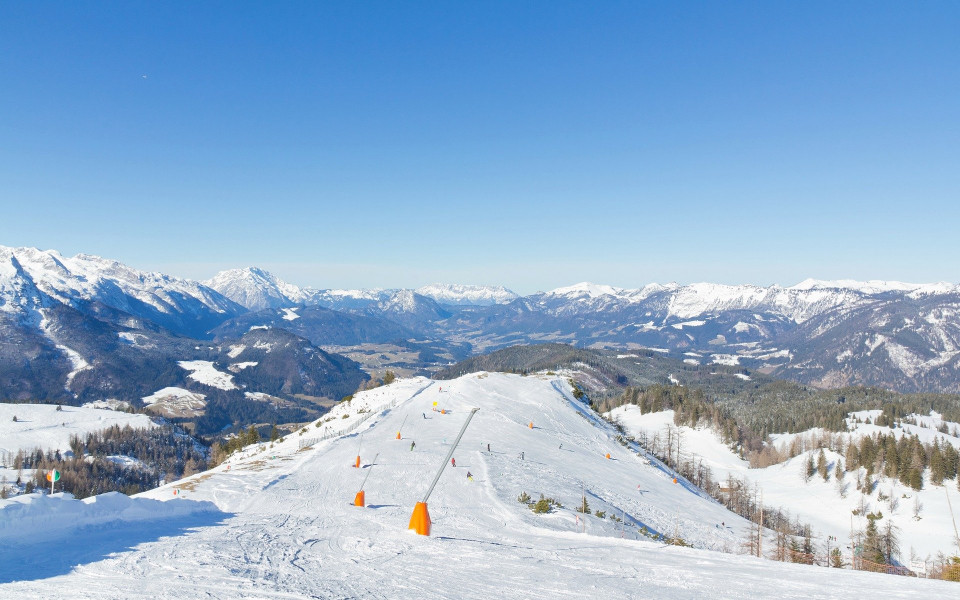 Skipiste in Ober&ouml;sterreich