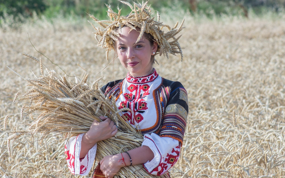 Einwohnerin in Bulgarien