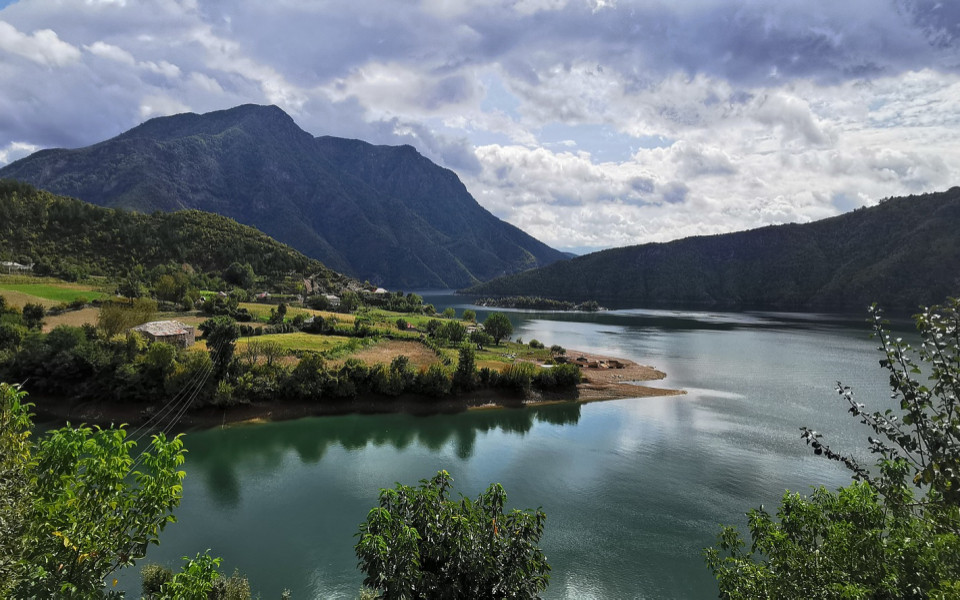 Naturlandschaft in Albanien