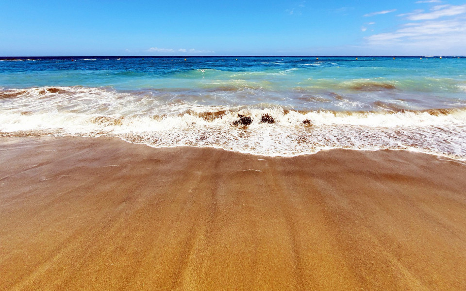 Sandstrand auf Teneriffa